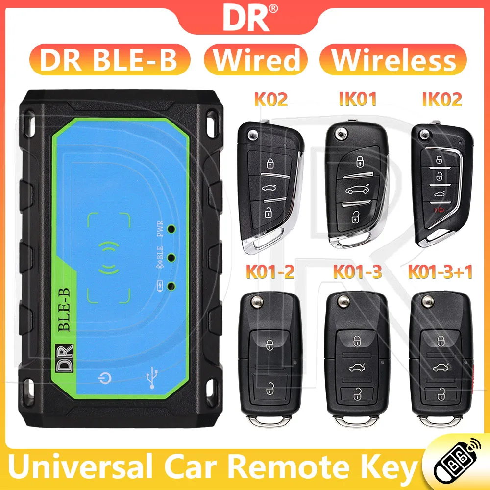 DR3 BLE-B K IK Universal Car Key For VW Renault Audi Opel Hyundai Kia Chevrlet Peugeot Rover Toyota Lexus Citroen Ford Land