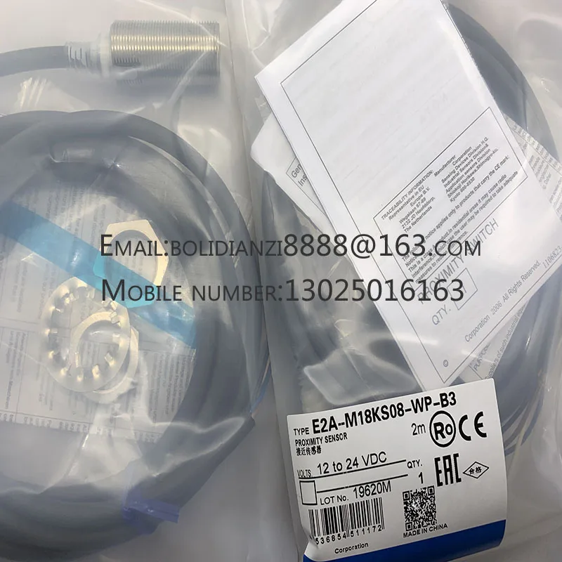 

New sensor for E2A-M18KS08-WP-B1/B2/B3 E2A-M18KS08-WP-C2/C1/C3 In stock
