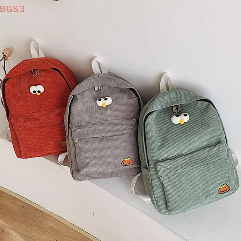 

Классический вельветовый рюкзак большой вместимости для девочек