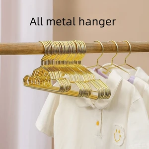 Kleiner Metallkleidung, goldene Farbe, Mini -Hanger für Teddy Hundekatze Puppenpuppengeschäft, Haustierkleidung, Kleidungsstütze 6 Hauptverkaufsunterstützung CAES - №3