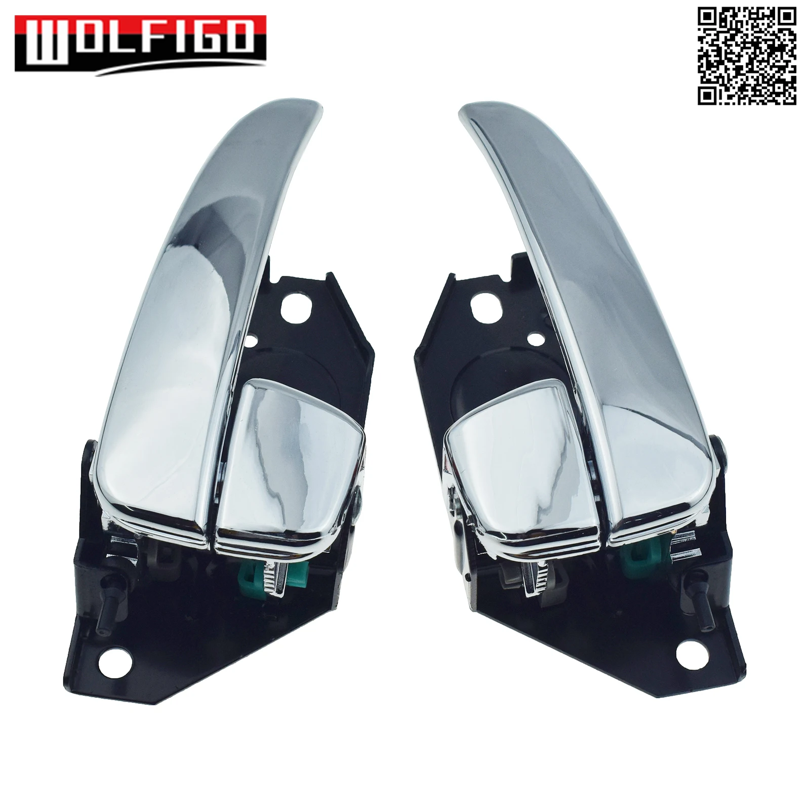 Chrome Front=Rear Left / Right Inside Interior Door Handle For Hyundai Sonata 2001-2005 826203D010, 826103D010, HY1352106