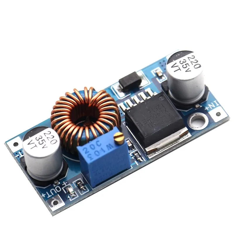 5A DC-DC XL4005 adjustable buck module 5~32V high power 96% high efficiency far surpassing the 2596