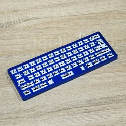 YMDK Customized YMD60XS GH60 DIY Kit Aluminum CNC Case Plate Bluetooth Soldering PCB For 60% ANSI ISO Mechanical Keyboard Kit