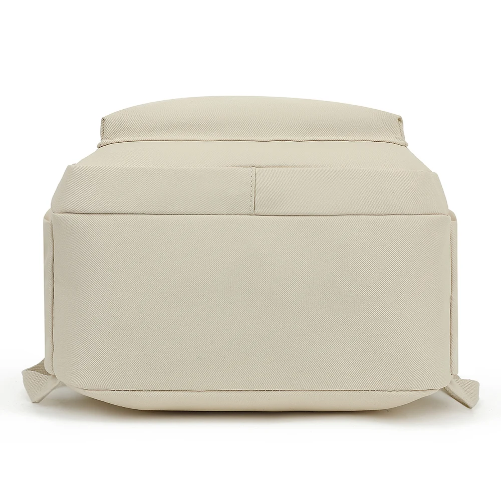 College-Student Rucksack wasserdichte Leinwand solide Bücher Tasche Männer Frauen einfache Reise Rucksäcke Schuljunge Mädchen 16-Zoll-Laptoptaschen – Detail 15