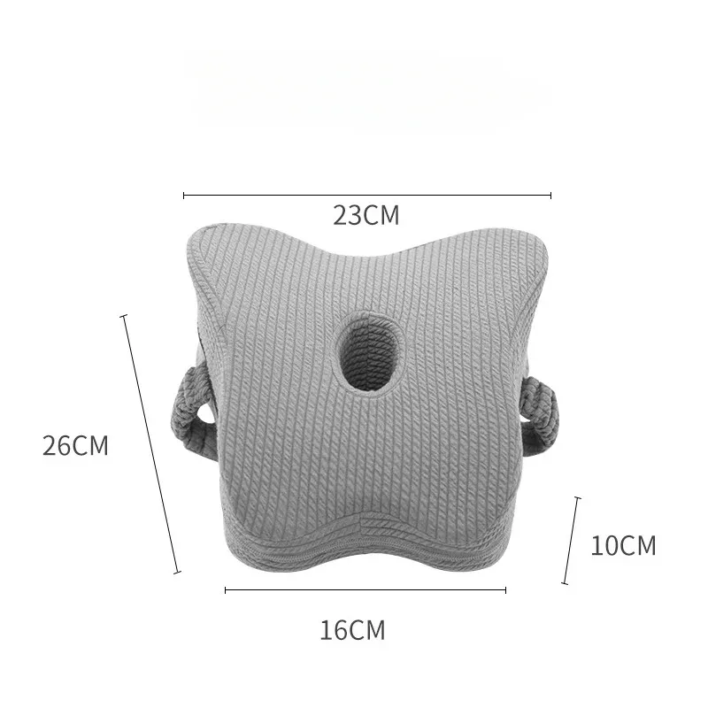 Memory Foam Knee Pillow Orthopaedic Leg Pillow Sleeping Orthopedic Sciatica Back Hip Joint for Pain Relief Thigh Leg Pad