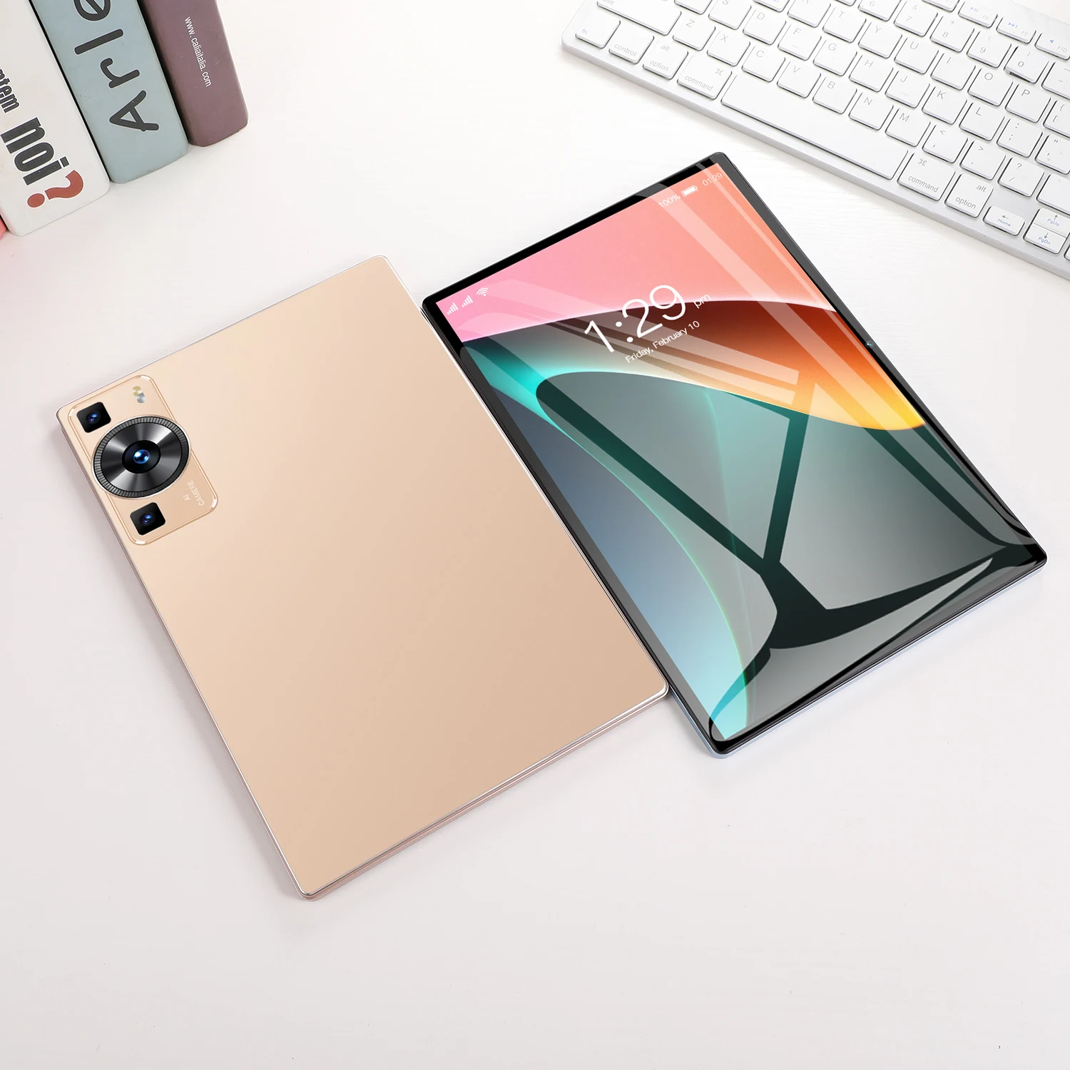 2024 New Global Version P60 Pro Tablet Android 14 16GB+1028GB Snapdrago 888 5G Dual SIM Card  Bluetooth WIFI HD 4K Tablet PC