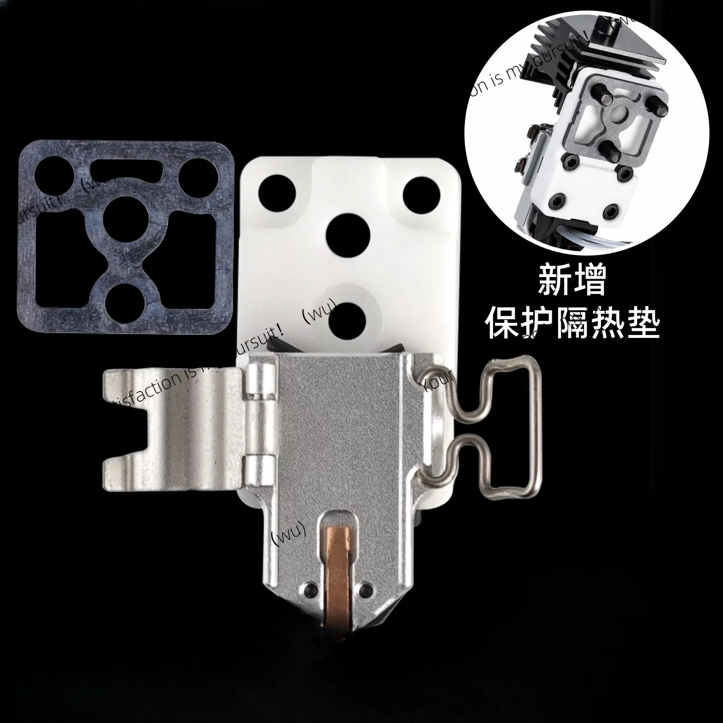 FOR Mellow Zirconia Ceramic Heat Block Hotend Upgrade Kit Compatible Bambu A1 A1 Mini 3D Printer Heating Assembly Spare Parts