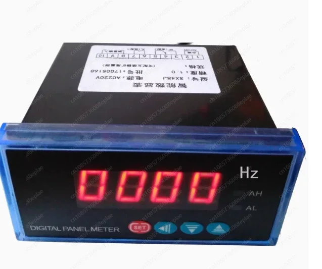 Inverter External Digital Display Meter 0-10V Motor Tachometer Ammeter 4-20mA Frequency Line Speed Meter SX48