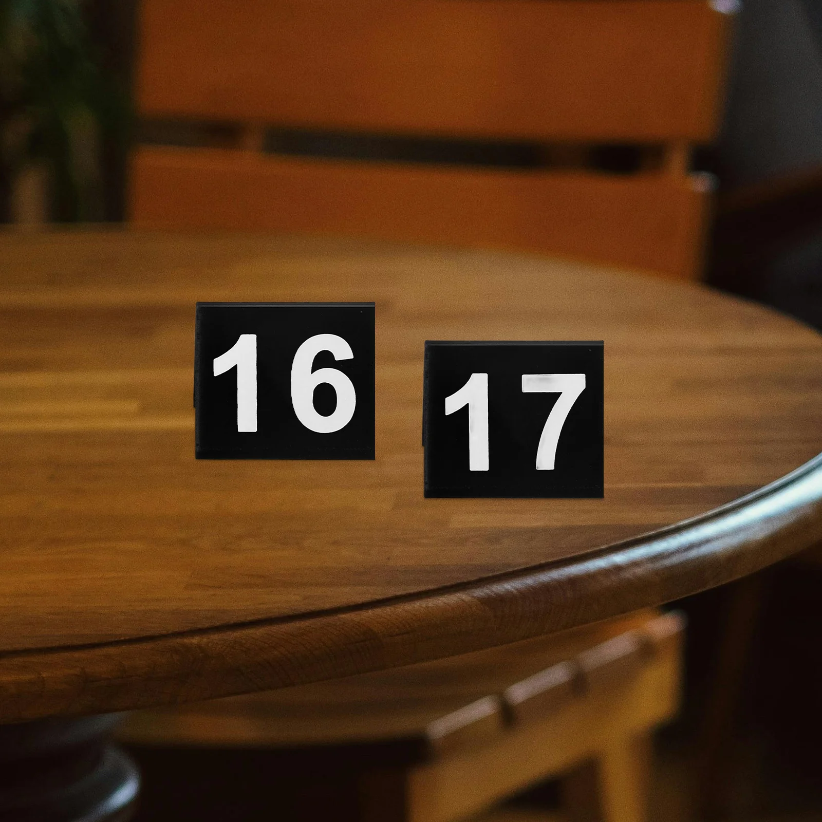 

20pcs Table Numbers 1-20 Acrylic V-Shaped Double Sided Standing Table Tents For Wedding Banquet Reception Event Decor Numbered