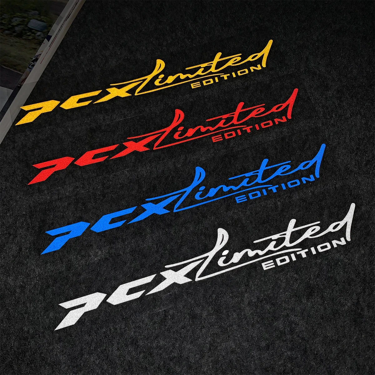 For Honda PCX125 PCX 150 160 Limited Edition Reflective Motorcycle Stickers Moto Scooter Head Body Windshield Decal Accessories