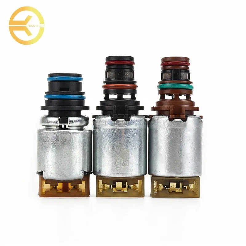 6R80 7PCS Transmission Valve Body Solenoids Kit Fit for Ford Explorer Ranger Mustang Territory Transit Everest F-150 2011-2017