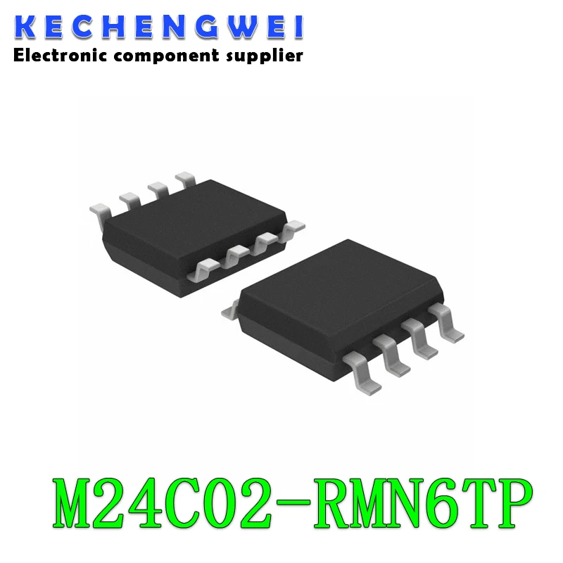 10pcs/Lot 100%New 24C01RP 24C02RP 24C04RP 24C08RP 24C16RP 24C32RP 24C64RP M24C02-RMN6TP Electronic Components Stock Offer
