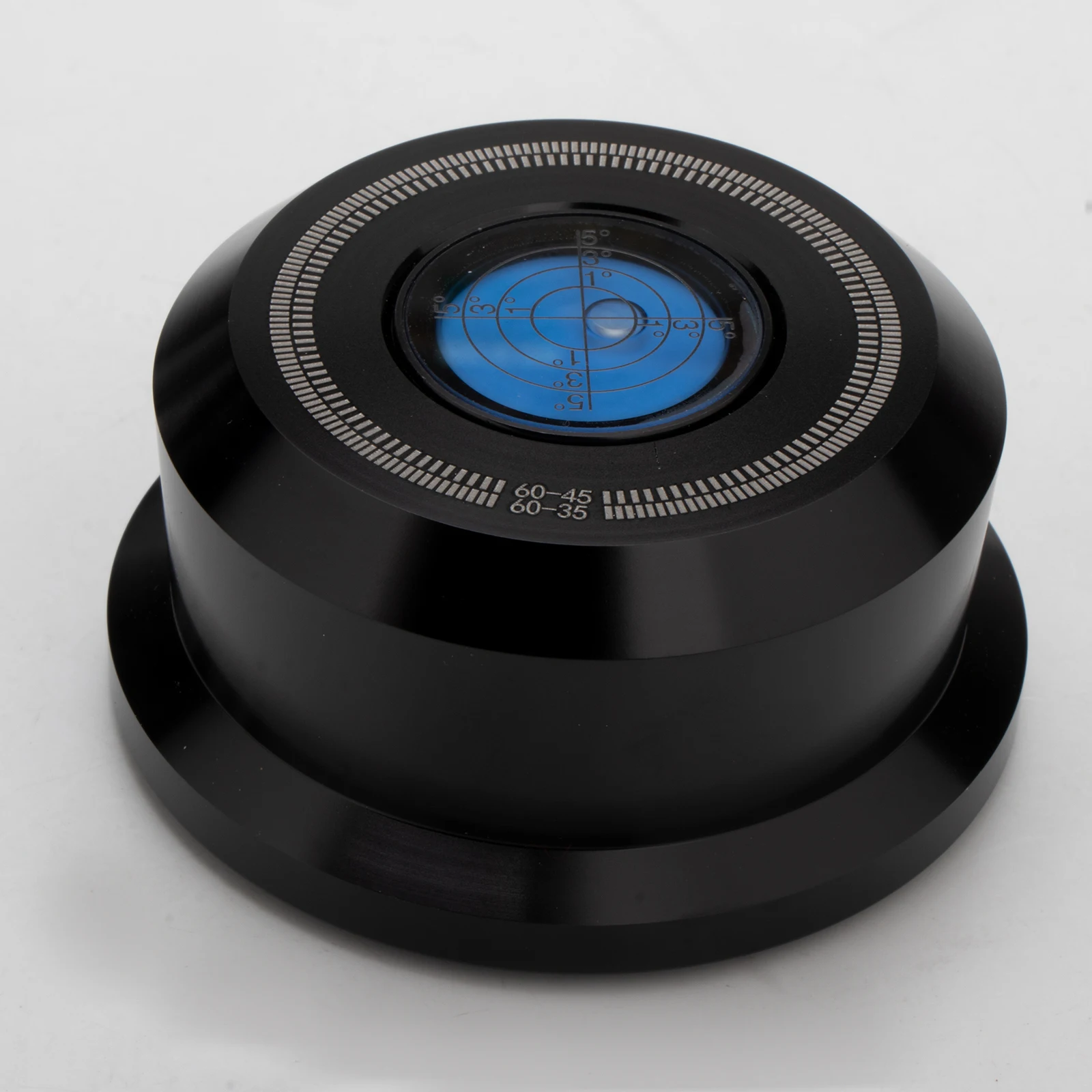 Monosaudio 320g negro/plata aluminio Metal vinilo estabilizador de peso disco equilibrio Clip para tocadiscos LP accesorios para tocadiscos