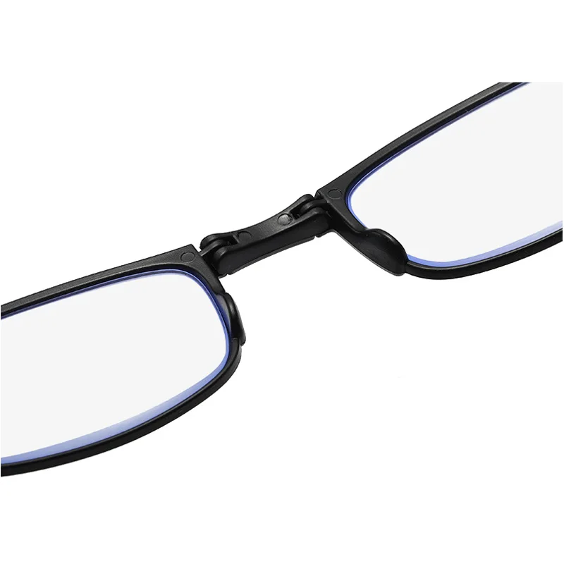 نظارات قراءة قابلة للطي وصندوق إطار أسود أحمر مضاد للضوء الأزرق نظارات محمولة TR90 نظارات بعيد النظر الديوبتر + 1.0 + 1.5