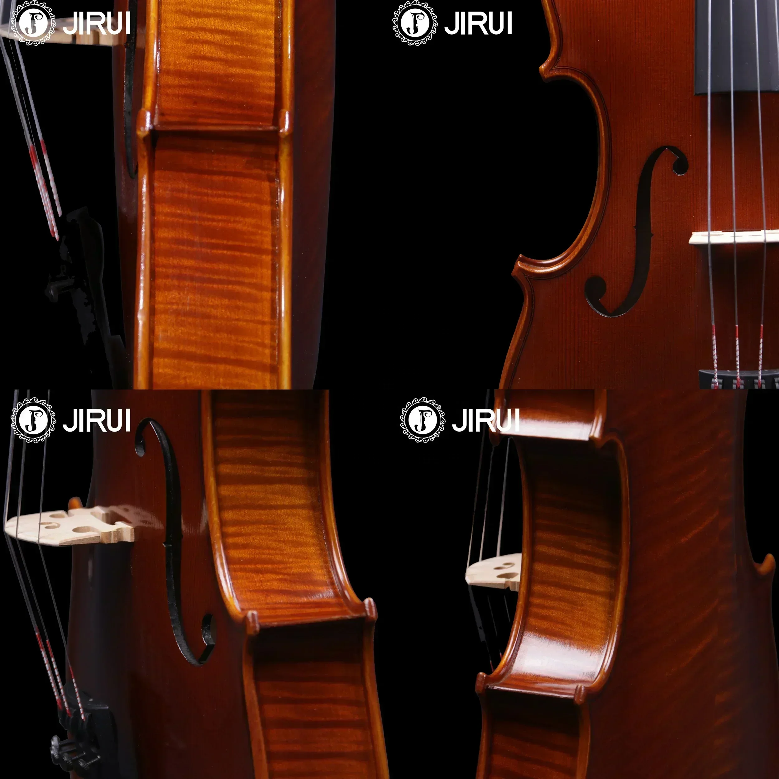 Full-Size Spectrum Professional Viola Advanced European Violin Alto 1/32 To 4/4 Handmade High Quality Spruce Instrument Grade B+