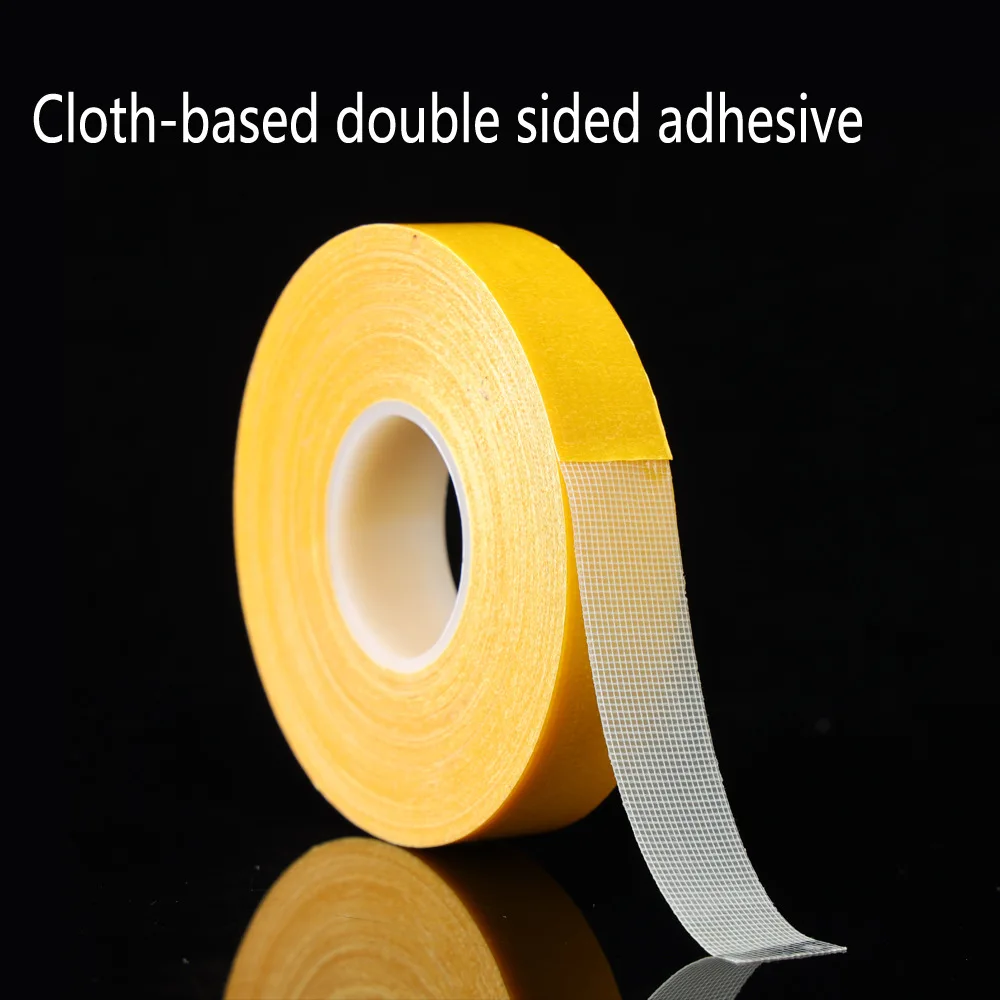 Super Thin Strong Fixation Double Sided Adhesive Tape Heavy Duty Translucent Mesh Waterproof Traceless Powerful Grid Carpet Tape