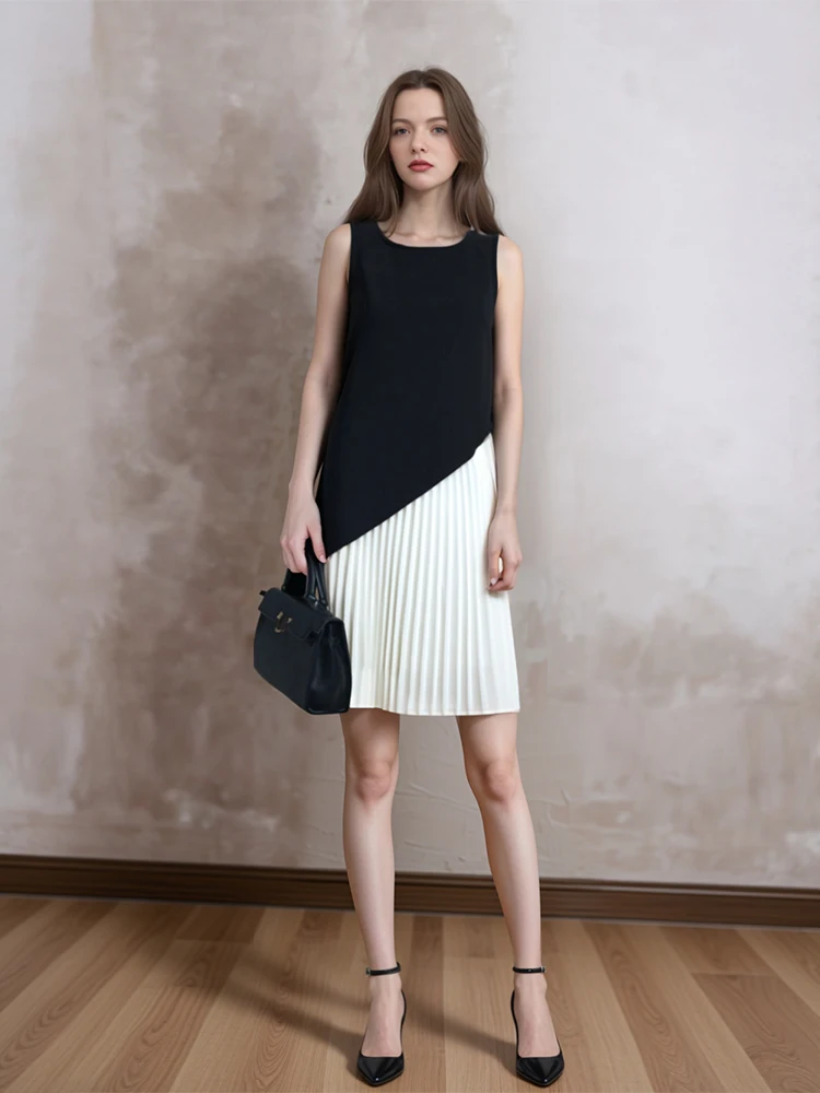 

Комплект из двух предметов: топ с асимметричным кроем и юбка, коллекция Goodbye Sle NEBU Design, уникальный дизайн, женская модная коллекция, элегантный наряд для выпускного вечера