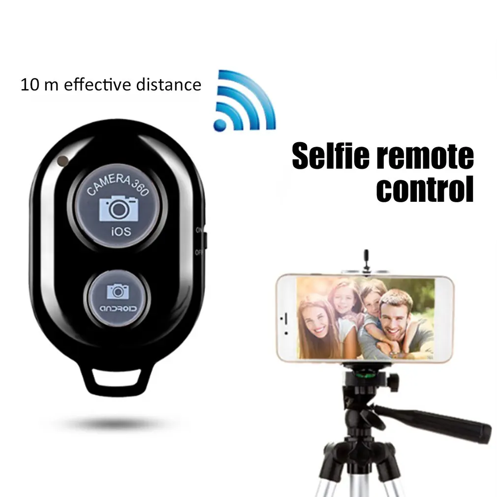 زر التحكم عن بعد تحكم لاسلكي الموقت الذاتي كاميرا عصا مصراع الإصدار الهاتف Monopod Selfie آيفون أندرويد