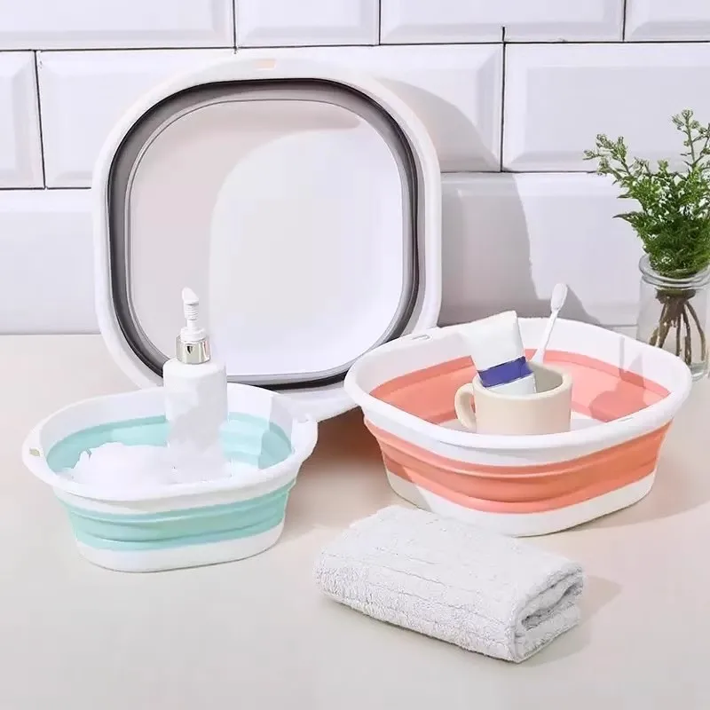 

Складная раковина, портативная пластиковая раковина для путешествий, складная раковина для мытья лица, домашнее общежитие