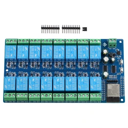 16-Kanal-Relaismodul DC5-12V Netzteil esp32-Entwicklungsboard ESP32-WROOM sekundäres Entwicklungs modul