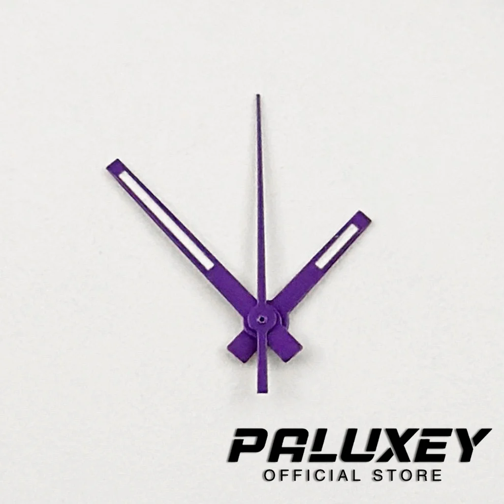 เข็มนาฬิกาข้อมือสีส้ม NH35สีเขียวสีแดงสีม่วงสำหรับ NH35/ NH36/7S26/7S36/4R35/4R3ตัวชี้นาฬิกาสไตล์ท่อน