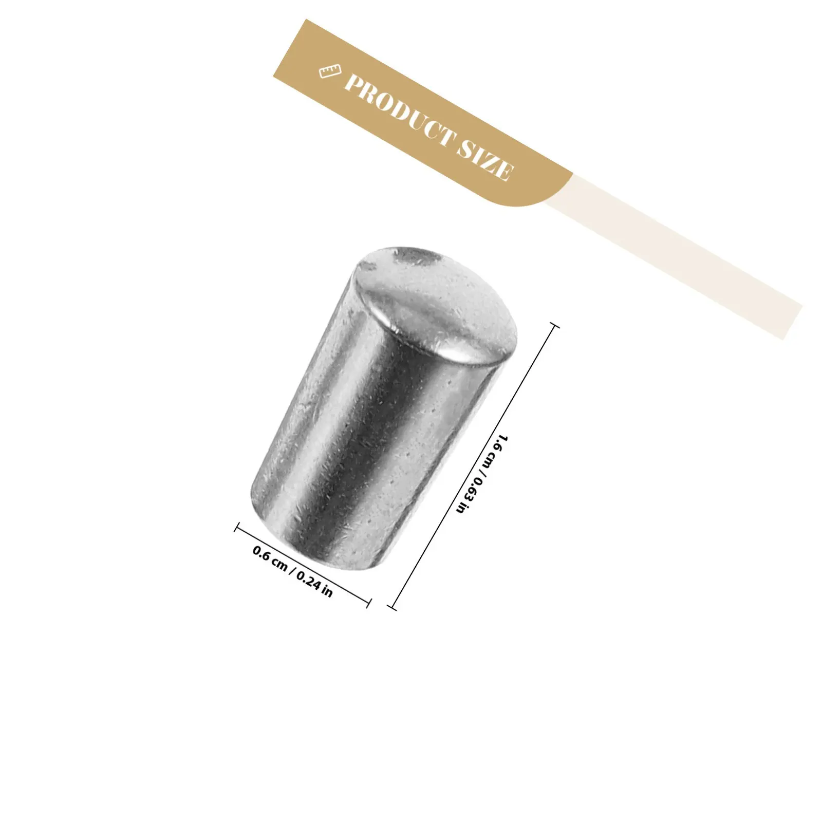 2Pcs Electric Guitar Toggle Knob Cap Metal Switch Tip for Guitar Accessories Silent Sensitive Operation 4Mm