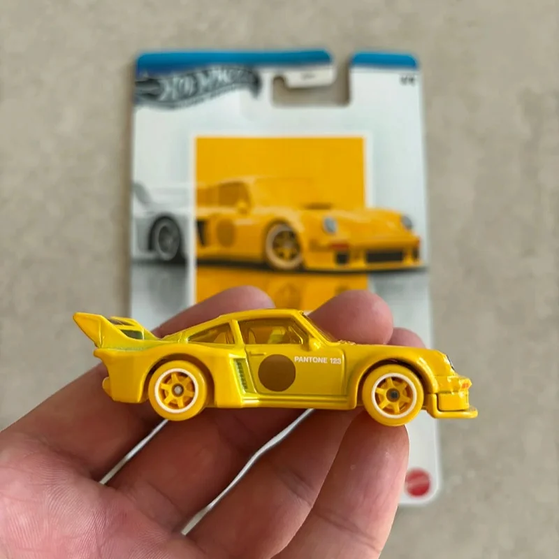 Hot Wheels Jky47 - Collection de couleurs Pantone Artist - Porsche Volkswagen Camaro Nissan 1:64 Véhicule miniature en alliage Modèle de voiture Cadeaux