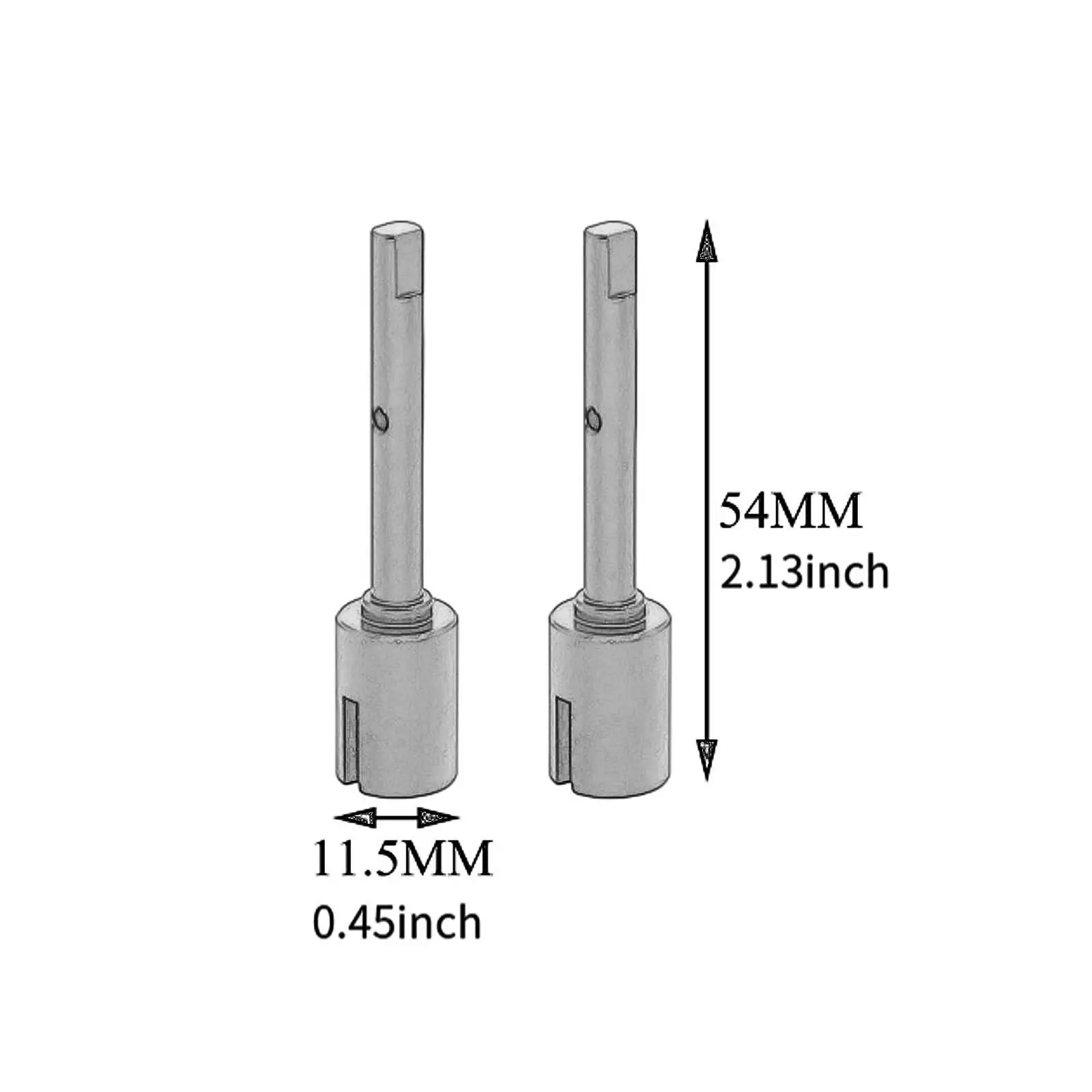 หลักใบพัดไดรฟ์เพลาและใบพัดชุดติดตั้งง่าย Heavy Duty อัพเกรดสําหรับ TT02 TT02B 1/10 การปรับเปลี่ยนรถรุ่น