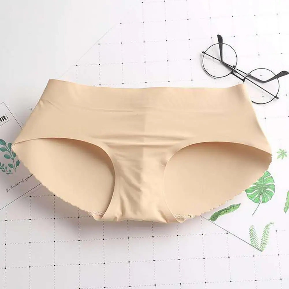 Butt Lifter Shaper Panties women Padded Briefs Sexy Ass Push Up Low Waist Briefs Fake Butt Panties Breathable Padded Underpants