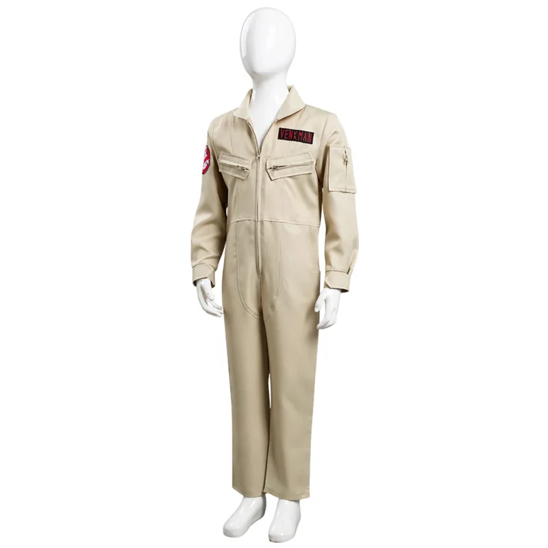 Kids Ghostbusters Cosplay Costume Jumpsuit Outfits Halloween Carnival Suit