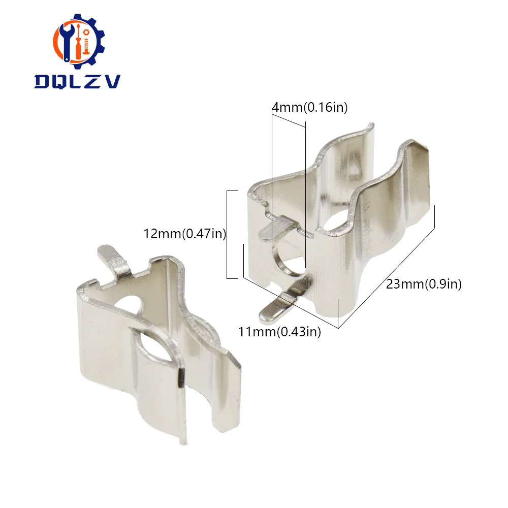 10X38MM Klips bezpiecznika Uchwyt bezpiecznika Nagłówek ubezpieczeniowy Zacisk miedziany 10*38MM Podpórka rurki bezpiecznika Uchwyt bezpiecznika dla — zdjęcie 6