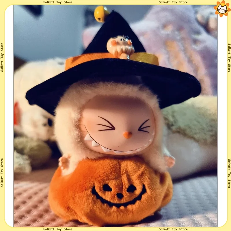 فقط الملابس لملابس دمية لابوبو اليقطين قبعة الساحرة النحل زهرة بذلة شال موضة البرتقال دعوى هالوين هدية العصرية اللعب