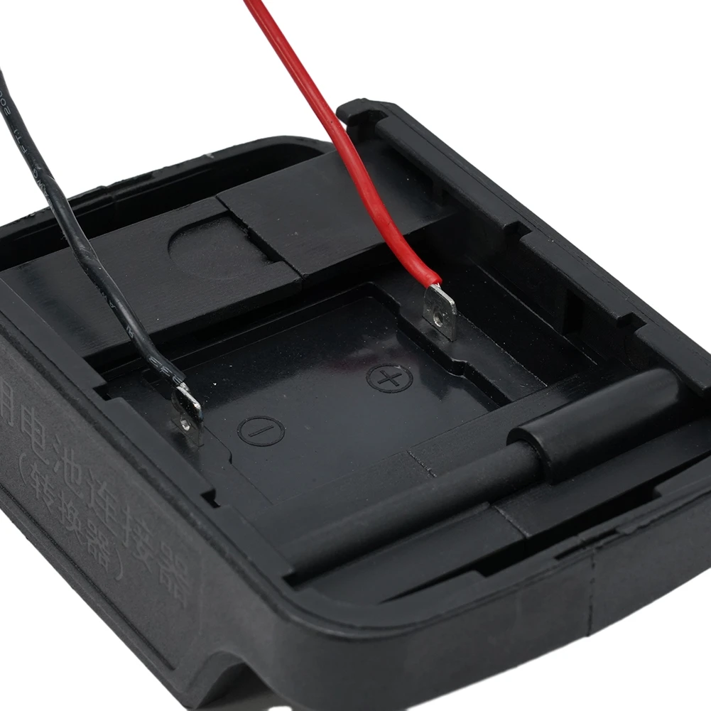 

Adapter Battery Adapter Plastic 18 V Not Included Battery 95x74x33mm BL1830 BL1840 BL1850 Black Cable Connector