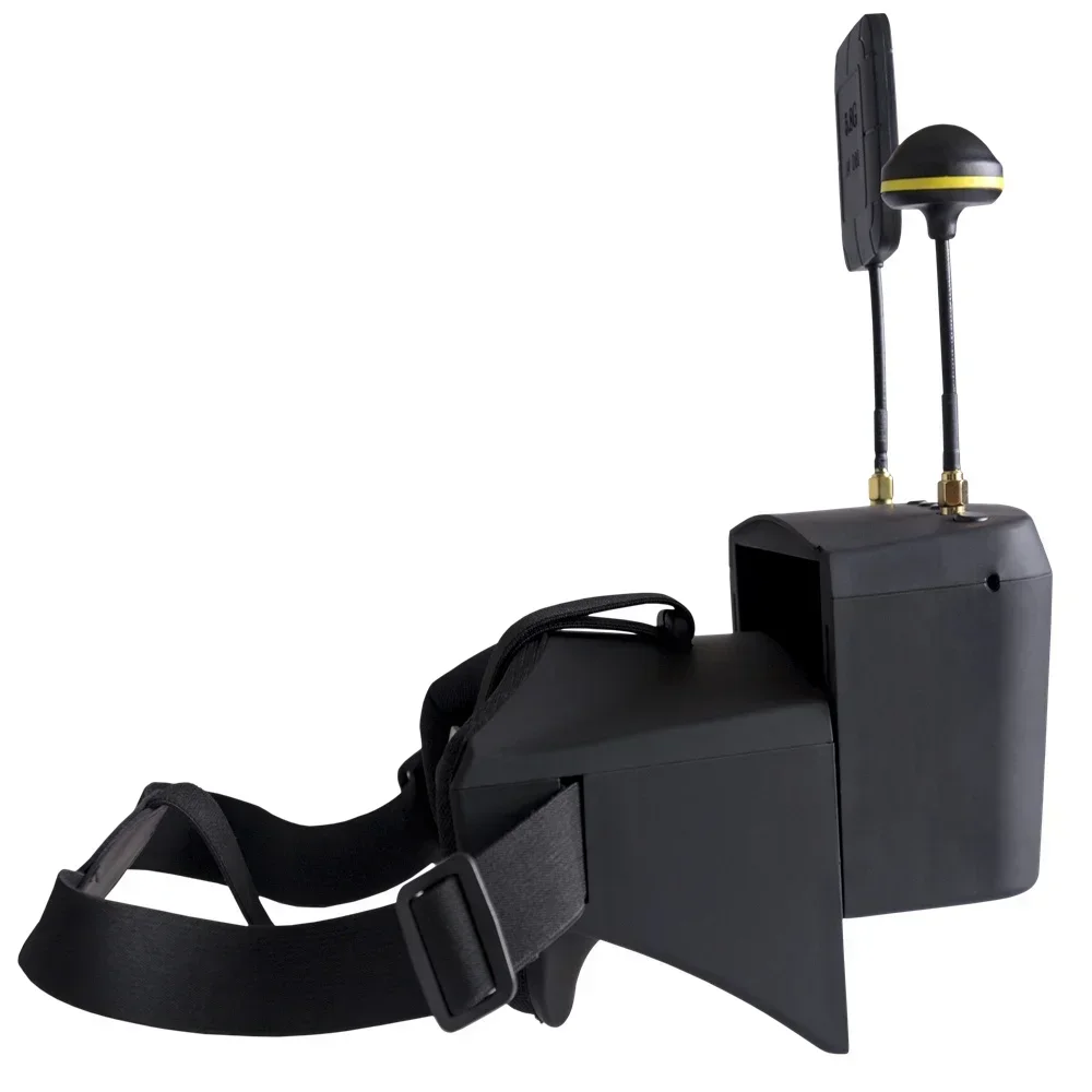 Gafas FPV LS800D 5.8G 40CH - DVR de 5 pulgadas, diversidad, batería incorporada, alternativa EV800D