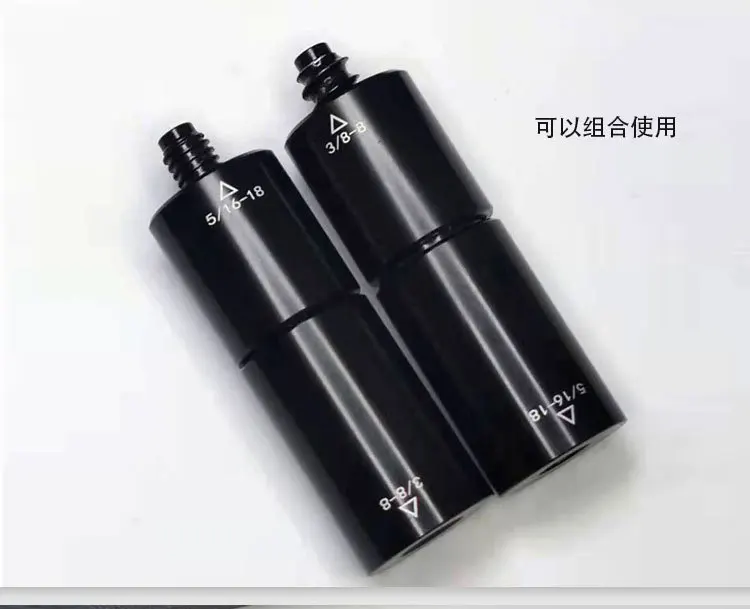 センターアダプト プールキュー延長用 アルミニウム 5/16x18 3/8x8