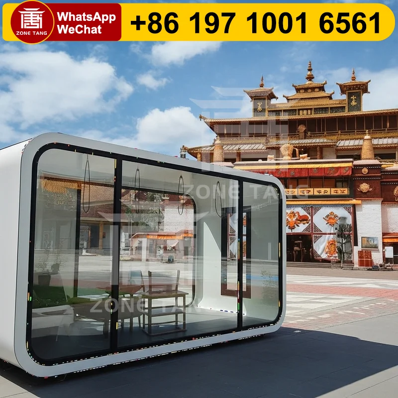

Single Wide Modular Homes Light Steel Villa Steel House Prefabricated House Prices Mobility Space Capsule Tiny Home Steel Houses