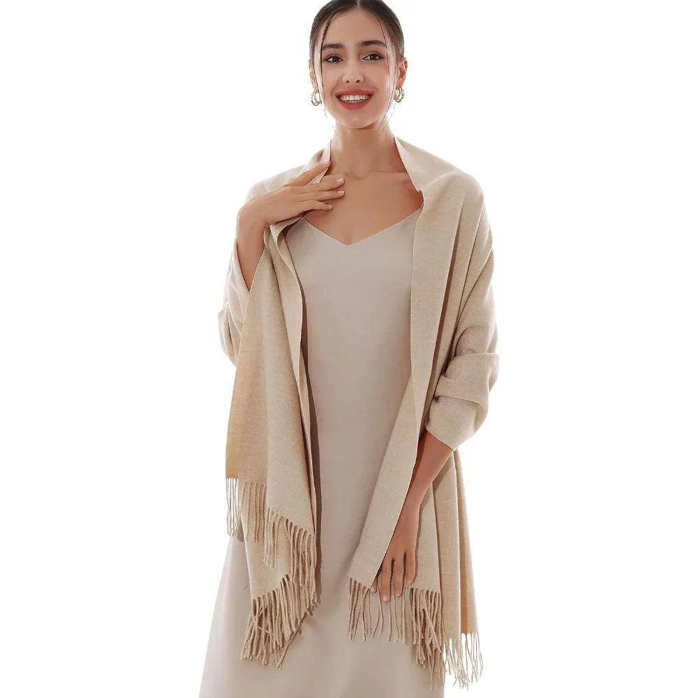 Wintersjaals voor dames Pashmina-sjaals Wraps voor avondjurken Grote warme zachte sjaals