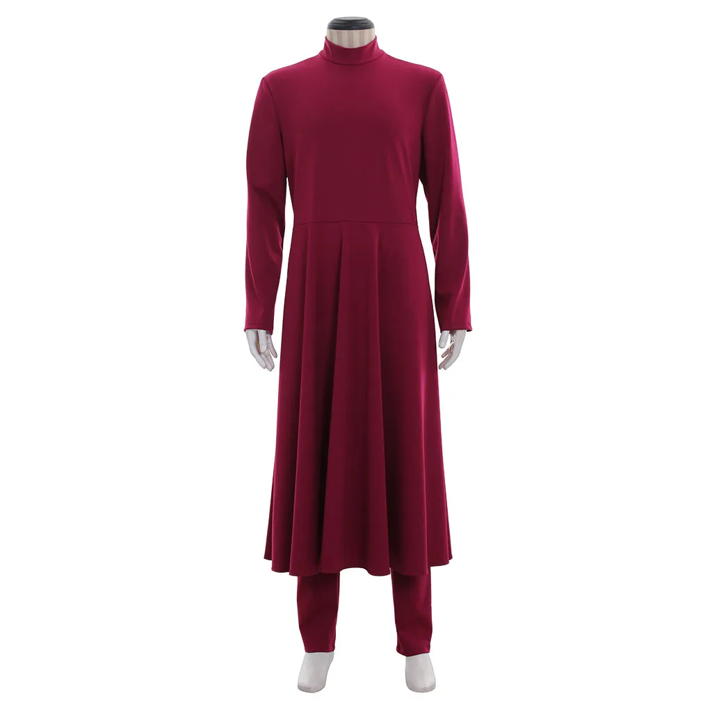 애니메이션 Whis 코스프레 의상 할로윈 카니발 복장 남자 가운 바지 정장 멋진 코스프레 쇼 의상