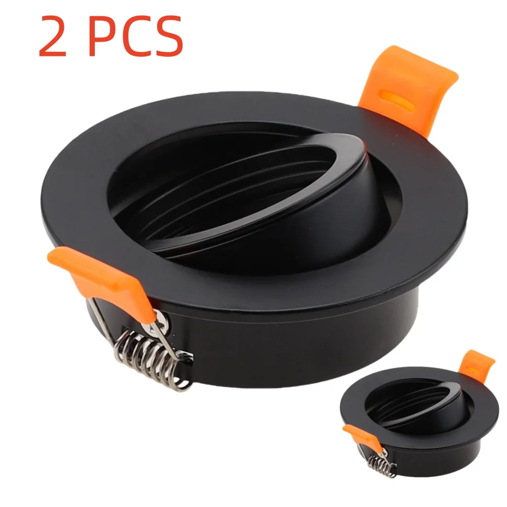 2/10 Pcs LED Recessed Ceiling Spot Lamp Replaceable Round LED Downlight for Living Room Bedroom Balcony Lighting