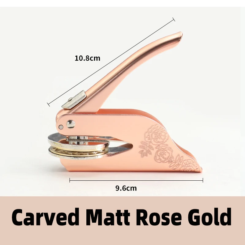 Variant: carved matt rosegold