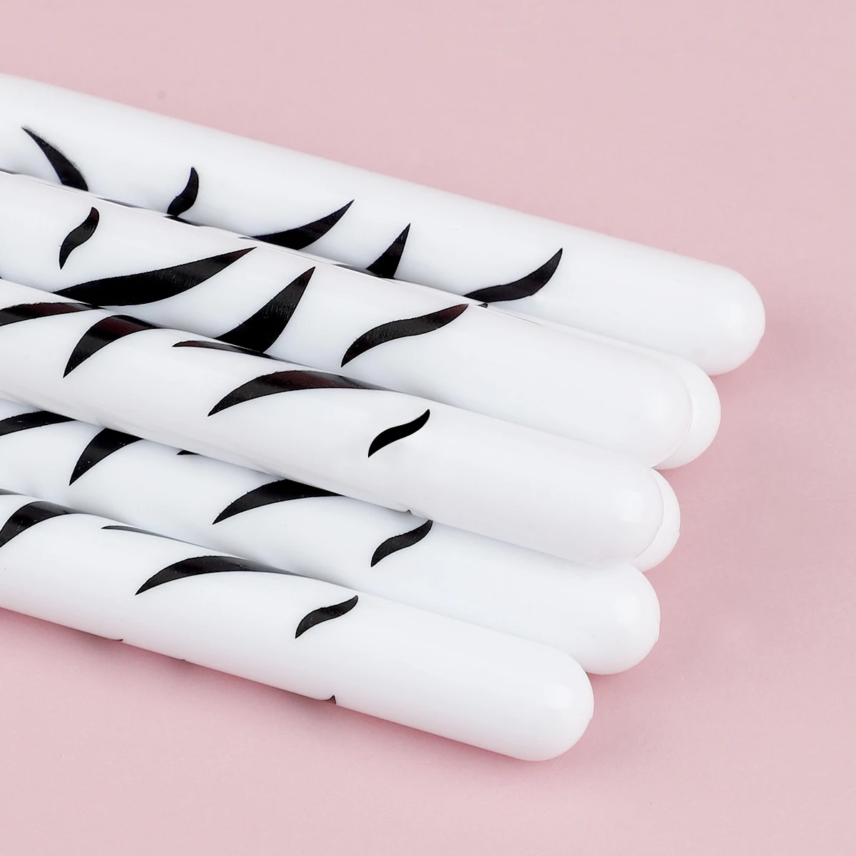 زيبرا مقبض فرشاة الأظافر مجموعة لمسمار الفن تصميم مانيكير الاكريليك السائل مسحوق الأشعة فوق البنفسجية هلام فرش خط رسم القلم أدوات الرسم #5