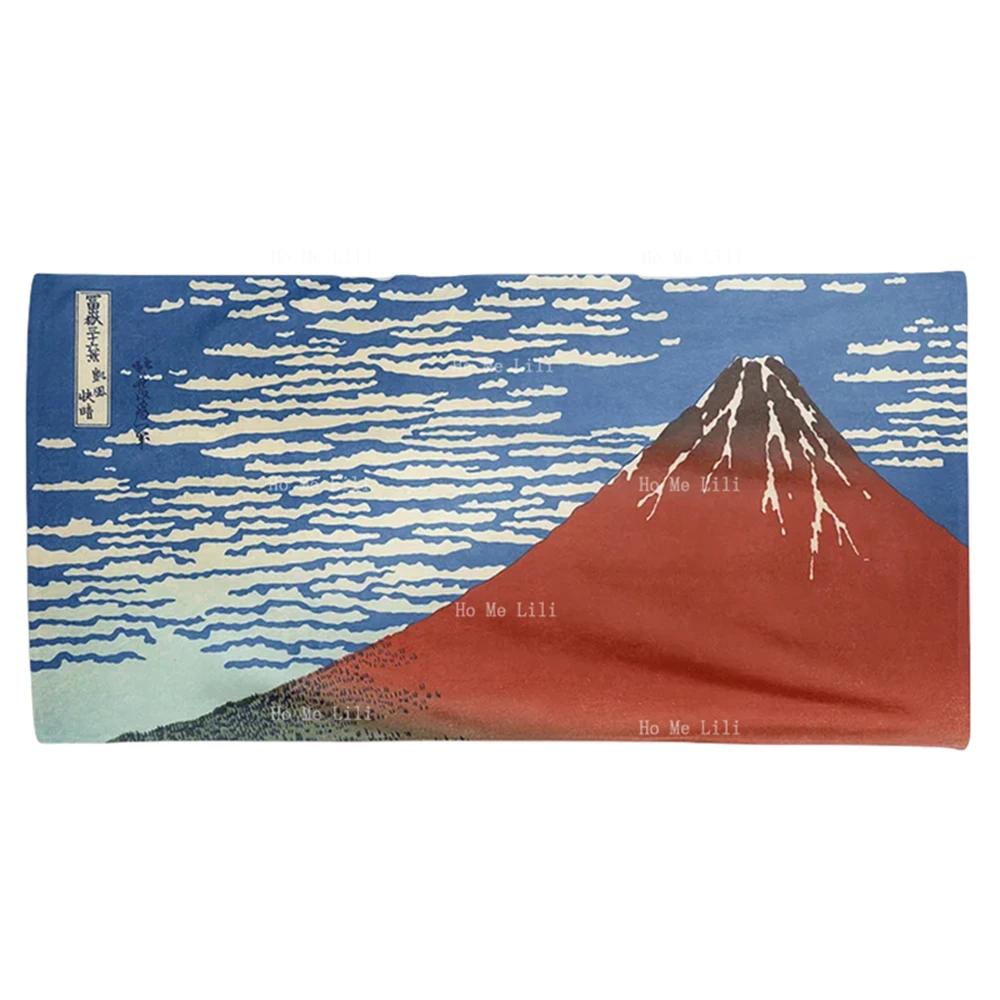 Gaifū Kaisei 36 Views Of Fuji Ukiyo-E Art Quick Drying Towel Unique Gift