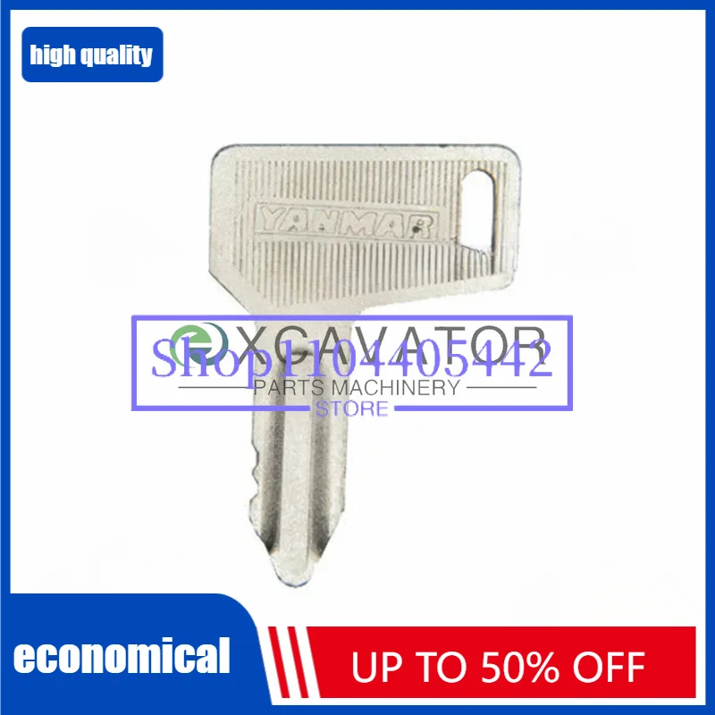 1pc 301 Excavator Ignition Key For YM Engineering Vehicle Accessory VIO15, VIO15-2, VIO17