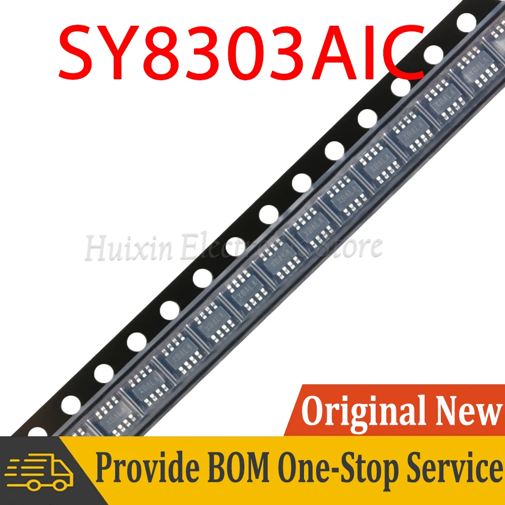 

SY8303AIC XD TSOT-23-8 Step-down DC-DC Regulator New and Original IC Chipset