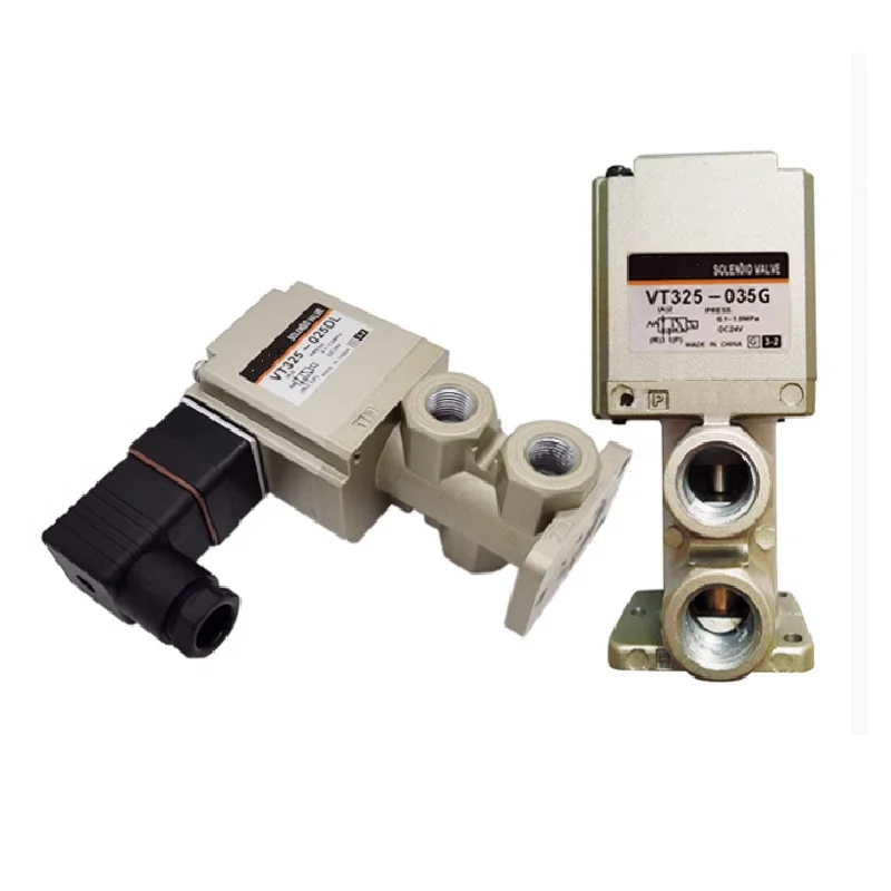 3 Port Solenoid Valve Direct Operated Poppet Type VT325 Series,VT325-023G/VT325-024G/VT325-025G/VT325-026G/VT325-033G/VT325-034G