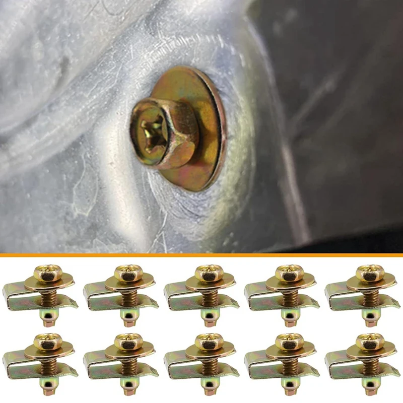 

N!b-@20X Болты корпуса U-образные гайки Зажимы Двигатель под крышкой Подложка Брызговик Защита Бампер Крылья Вкладыш Push