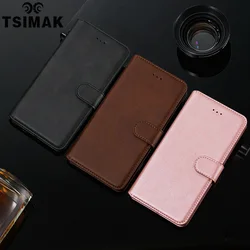 Tsimak portfel etui do OPPO F1s F5 F9 F11 F15 Pro najwyższej jakości skóra PU Fip portfel przy telefonie pokrywy skrzynka Coque