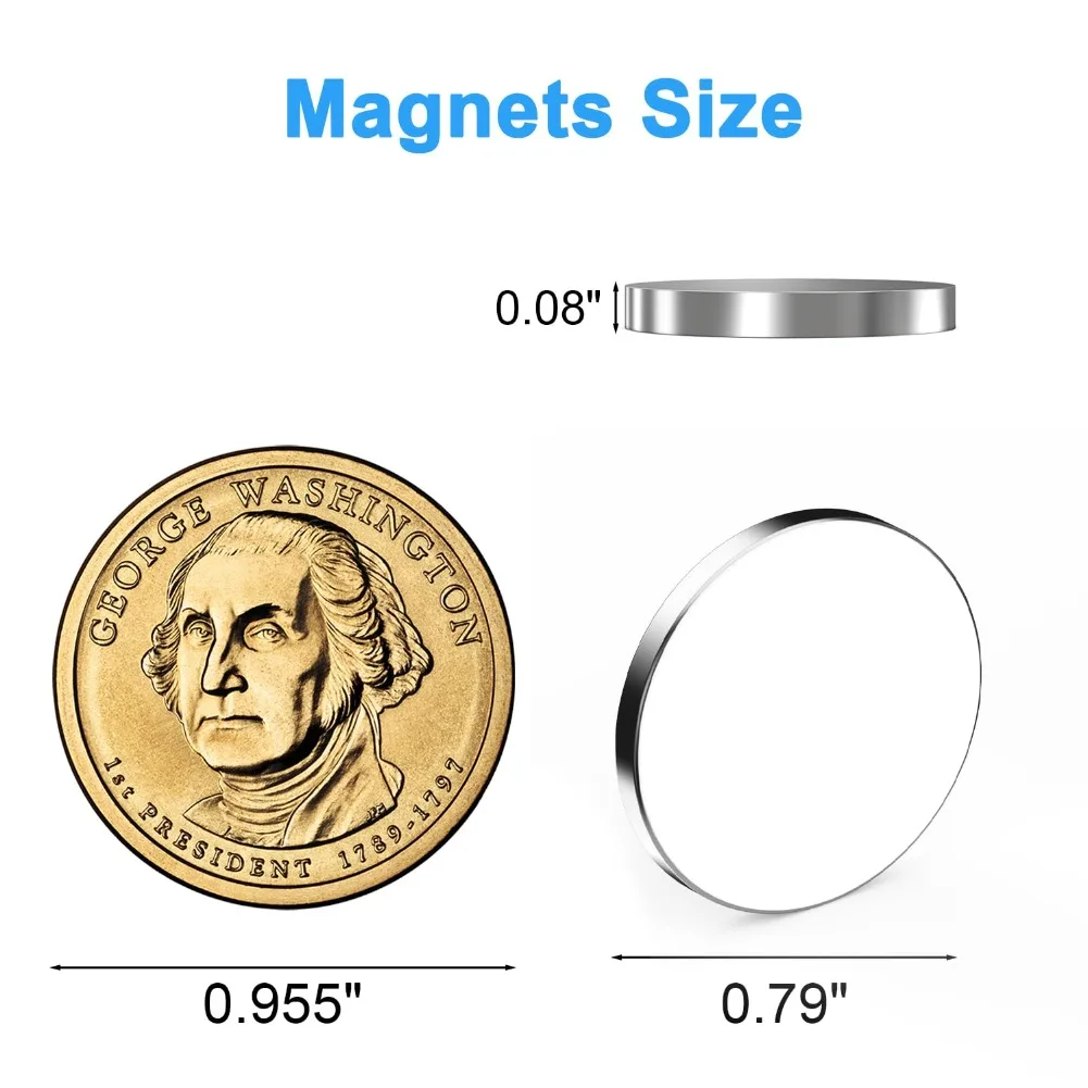 Super Powerful Magnets Neodymium Magnet NdfeB N35 Strong Permanent Magnetic Imanes Refrigerator Magnet 20x2/3/5mm