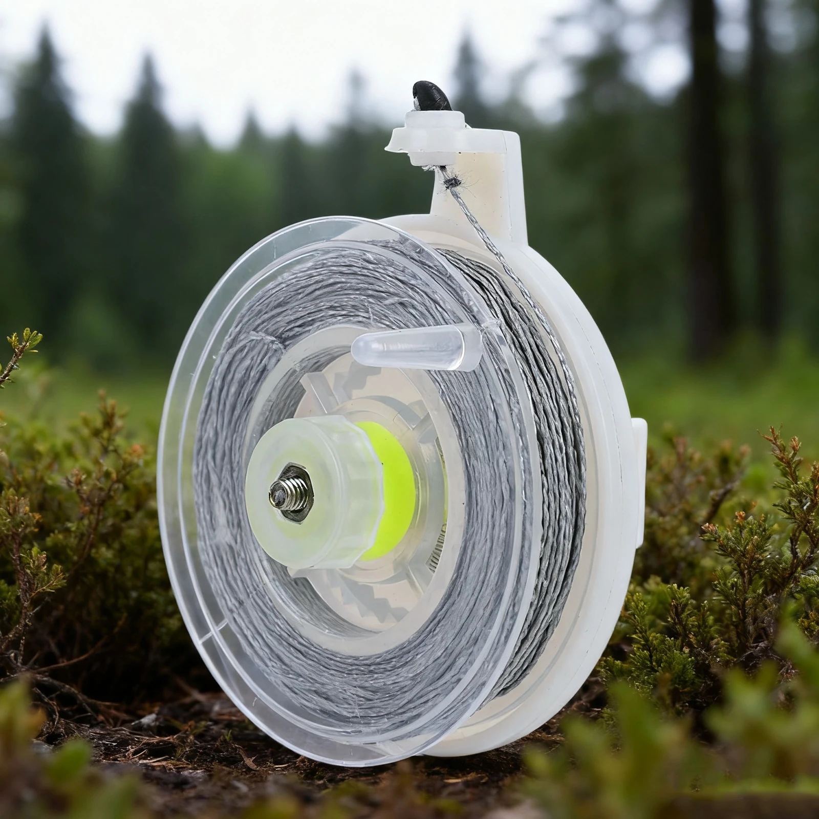 82ft Perimeter Alarm Trip Wire Trips Wires Alarm Device Reusable Reel Trip Wire for Alarms and Early Warning Trip view 4