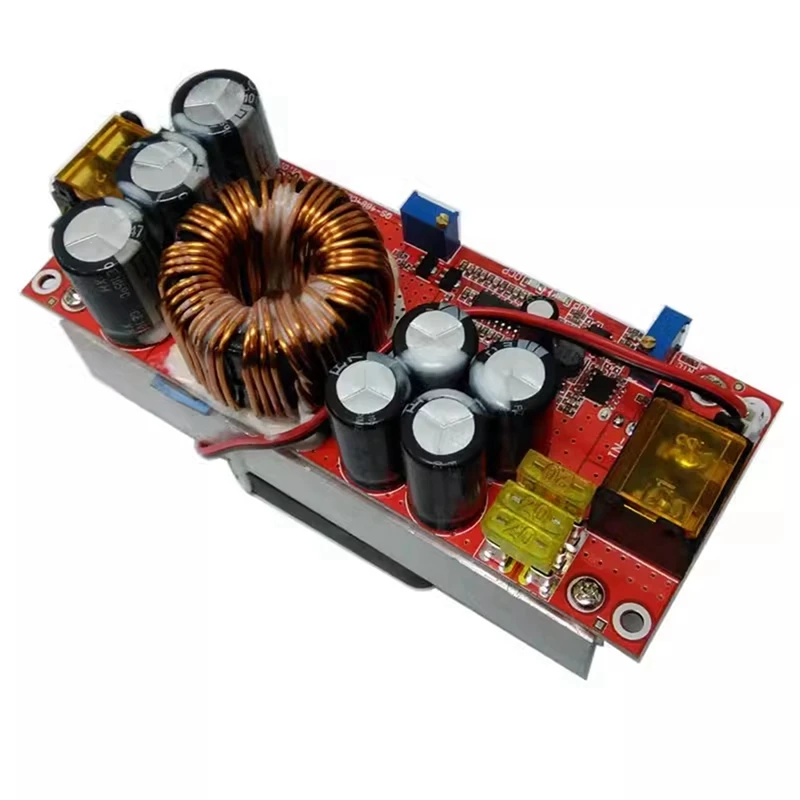 

AB15-1500W Обновление 1800 Вт Модуль DC-DC Boost Постоянное напряжение Регулируемый источник питания постоянного тока Модуль 12-60 В до 12-90 В